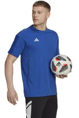 Pánské sportovní modré tričko Tiro 23 Competition Adidas