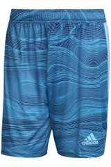 Pánské modré fotbalové brankářské šortky Condivo 21 Adidas
