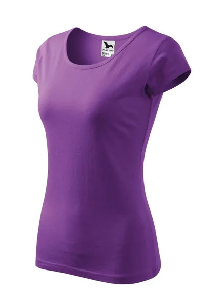 Dámské fialové tričko Pure  Malfini