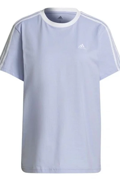 Dámské světle fialové tričko Essentials 3S Adidas