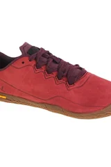 Dámské tměvě červené běžecké boty Vapor Glove 3 Luna Leather Merrell