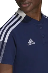 Pánské tmavě modré polo tričko Tiro 21  Adidas
