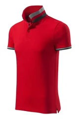 Pánské červené polo tričko Malfini Collar Up