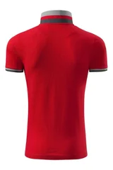 Pánské červené polo tričko Malfini Collar Up