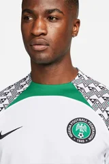 Pánský bílý fotbalový dres Nigeria Nike