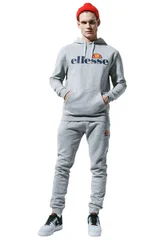 Pánská šedá mikina Ellesse SL Gottero OH Hoody