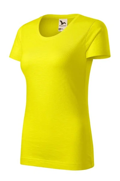 Dámské žluté tričko Malfini Native (GOTS)