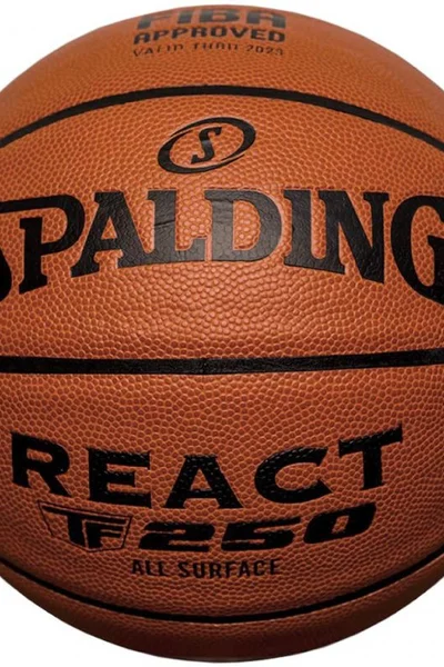 Basketbalový míč Spalding React TF-250 Logo Fiba