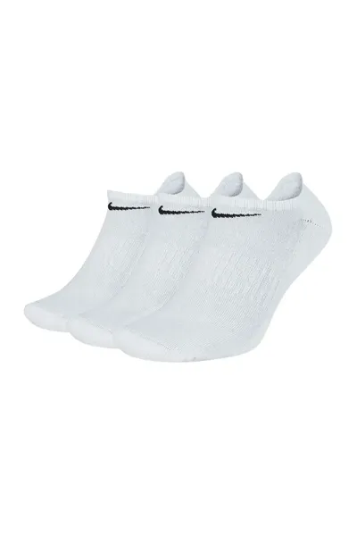 Pánské bílé ponožky Everyday Cushion No Show  Nike (3 páry)