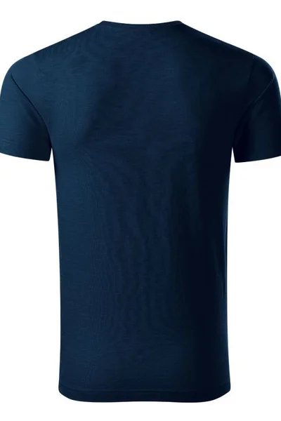 Pánské tmavě modré tričko Malfini Native (GOTS)