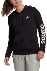 Dámská mikina Adidas Essentials Linear Ful s kapucí