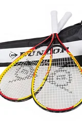 Žlutočervená speedmintonová sada Dunlop