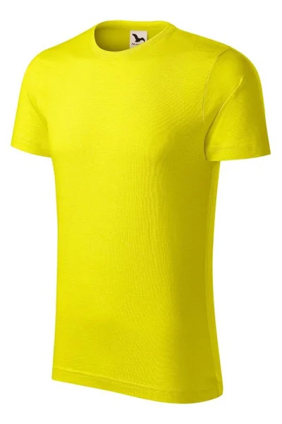 Pánské žluté tričko Malfini Native (GOTS)