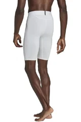 Pánské elatické bílé kraťasy Adidas Techfit Aeroready Short Tights