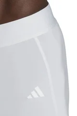 Pánské elatické bílé kraťasy Adidas Techfit Aeroready Short Tights