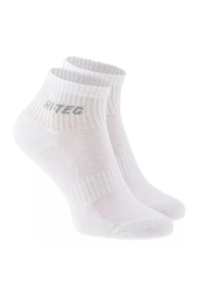 Bílé sportovní ponožky Hi-tec Quarro
