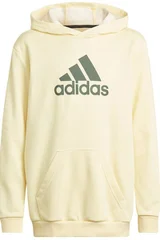 Dětská světlě žlutá mikina Badge of Sport Hoodie  Adidas