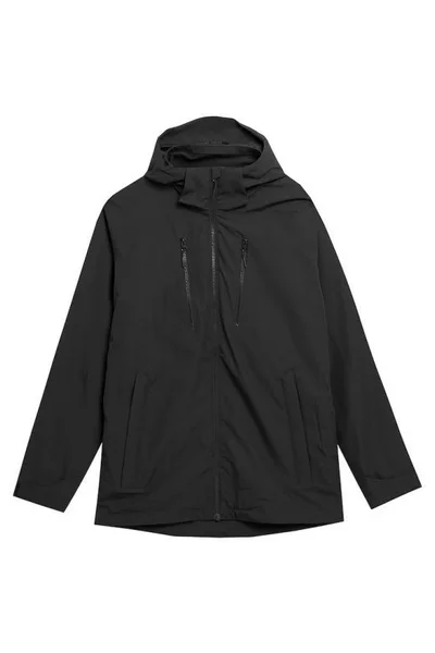 Pánská černá zimní bunda  4F