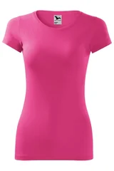 Dámské růžové tričko Slim Fit