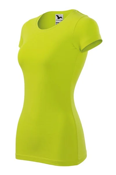 Dámské limetkově zelené tričko Glance Malfini