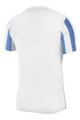 Pánské modrobílé fotbalové tričko Striped Division IV  Nike