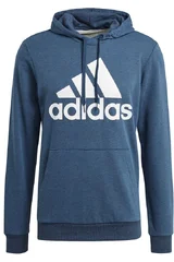 Modrá pánská mikina Adidas s kapucí