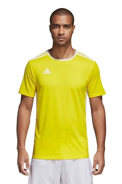 Unisex žluté fotbalové tričko Entrada 18 Adidas