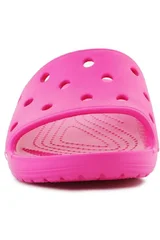 Růžové dámské gumové pantofle Crocs