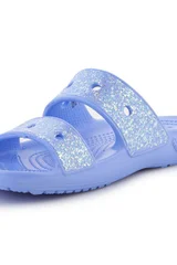 Dětské pantofle Crocs Classic Glitter Sandal