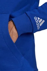 Modrá pánská mikina s kapucí ADIDAS