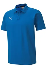 Modré pánské polo tričko s límečkem Puma