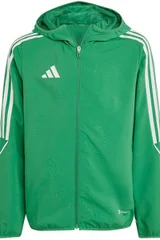 Dětská zelená sportovní bunda Adidas Tiro 23 League Windbreaker