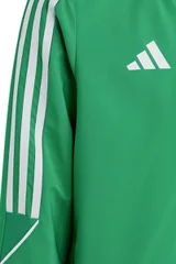 Dětská zelená sportovní bunda Adidas Tiro 23 League Windbreaker