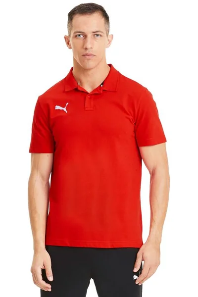 Červené pánské polo tričko Puma