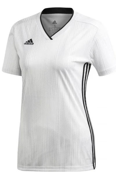 Dámské bílé  tréninkové tričko Tiro 19 Jersey DAdidas