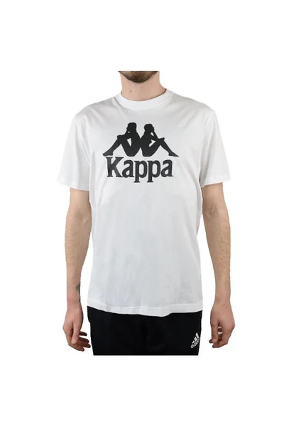 Pánské bílé tričko Caspar Kappa