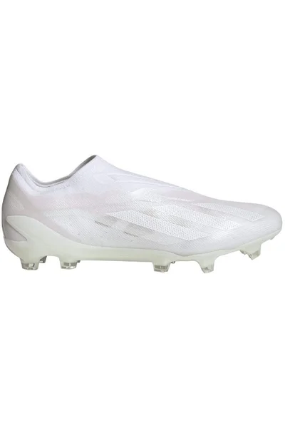 Stylové pánské bílé/perleťové kopačky bez šněrování Adidas
