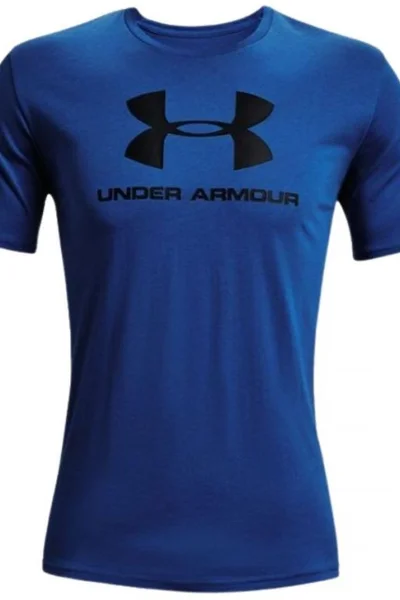 Pánské modré tričko Sportstyle Logo SS Under Armour