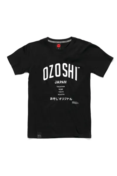 Pánské černé tričko Ozoshi Atsumi