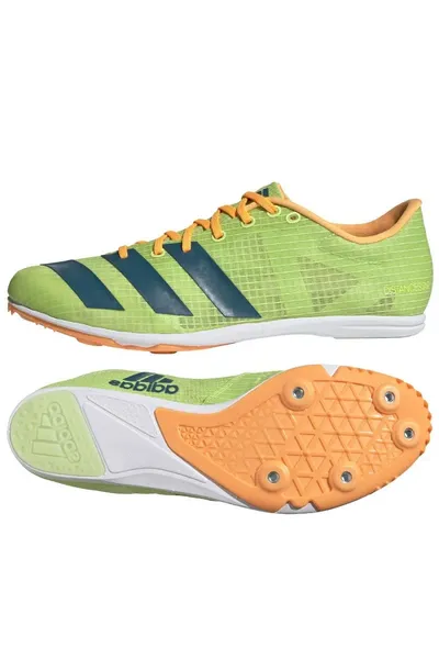 Pánské zelené sprintové boty Distancestar  Adidas