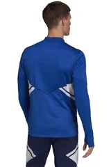 Pánská modrá mikina Adidas Condivo 22 Training 1/2 zip