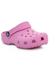 Dětské růžové pantofle Crocs Classic Kids Clog