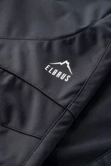 Pánské černé softshellové kalhoty Gaude Polartec Windblock  Elbrus