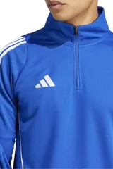 Sportovní fotbalová pánská mikina ADIDAS modrá