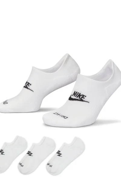 Bílé sportovní ponožky Nike Everyday Plus Cushioned