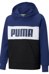 Dětská modrá mikina Alpha Hoodie Puma