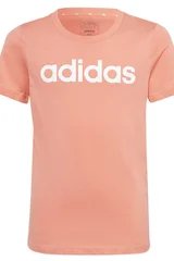 Dětské oranžové tričko Lin Adidas