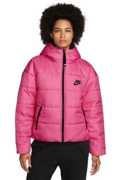 Dámská růžová zimní bunda NSW Synthetic Fill Nike