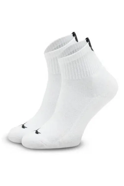 Bílé ponožky Puma Heart Short (4 páry)