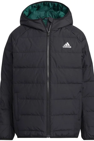 Dětská černá zimní bunda Frosty  Adidas